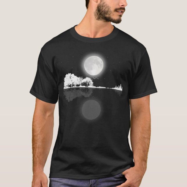 Camiseta Nature Guitar Night (Frente)