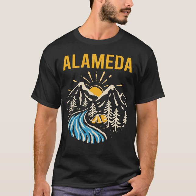 Camiseta Nature Landscape Alameda (Frente)