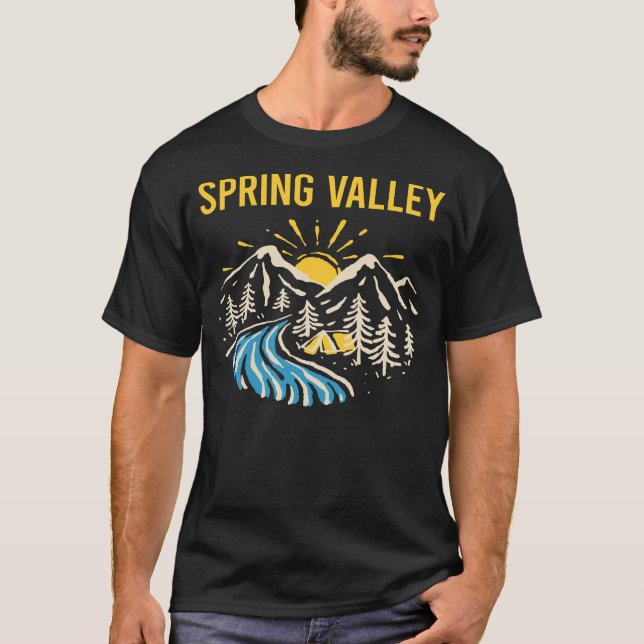 Camiseta Nature Landscape Primavera Valley (Frente)