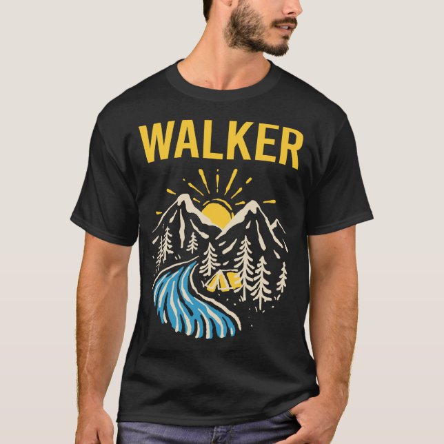 Camiseta Nature Landscape Walker (Frente)