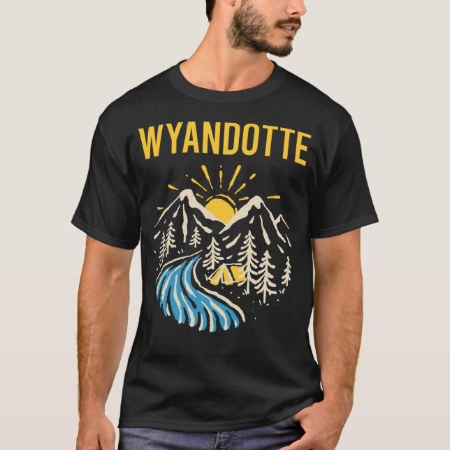 Camiseta Nature Landscape Wyandotte (Frente)