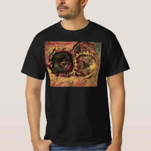 Camiseta Nature Morta Dois Girassóis Cortados por Vincent v