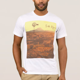 Camiseta Nature Mountain South Africa ZA Wind Pump