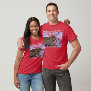 Camiseta Nature Photoshop House Sparrow Sakura Birder