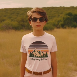 Camiseta Nature Road Trip Green Forest Cool