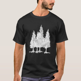 Camiseta Nature Tree Take A Hiking Hike For Hiker Men Pines