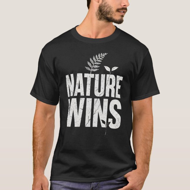 Camiseta Nature Wins (Frente)