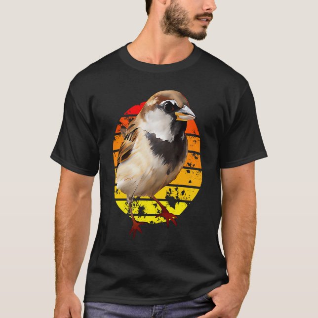 Camiseta Nature's beauty  House Sparrow (Frente)