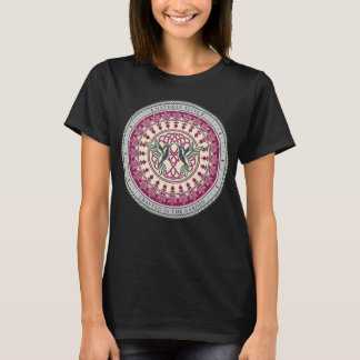 Camiseta Natures Elite Luxo Medalhão de Beija-flor Jardim