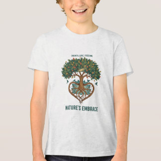 Camiseta Nature's Embrace Heart Tree Tee
