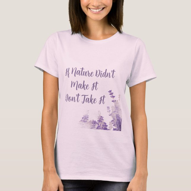 Camiseta Natureza (Frente)
