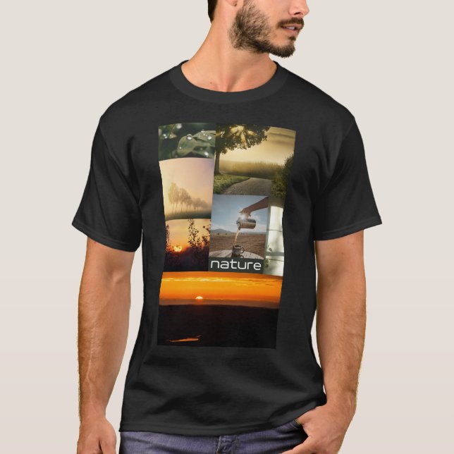Camiseta natureza (Frente)