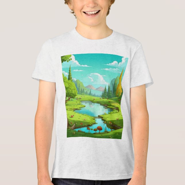 Camiseta Natureza 18. (Frente)
