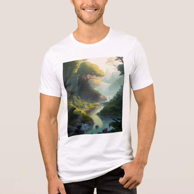 Camiseta Natureza 8. (Frente)
