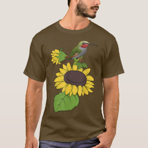 Camiseta Natureza Amarelo Febre Hummo Espingarda Sol Fluido