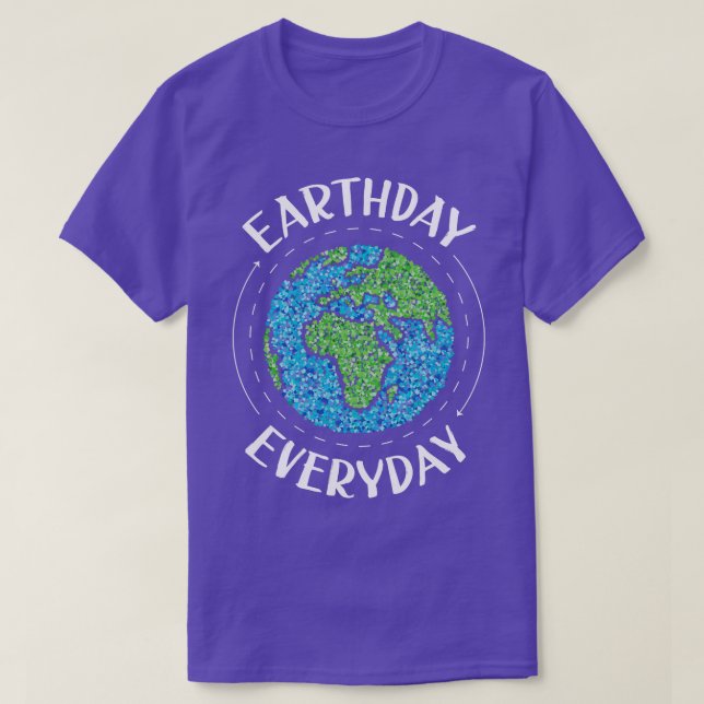 Camiseta Natureza climática do dia a dia (Frente do Design)