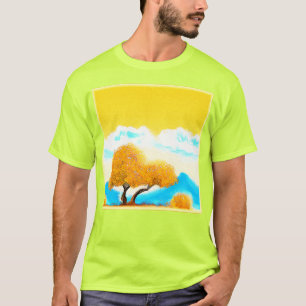 Camiseta "Natureza Cor De Laranja" Foto Grata. Compre agora