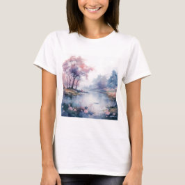 Camiseta Natureza da Aquarela