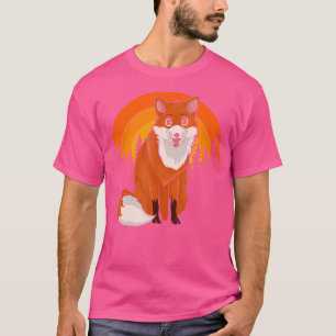 Camiseta Natureza da Floresta Sunset