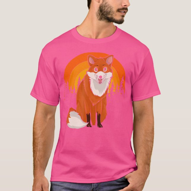 Camiseta Natureza da Floresta Sunset (Frente)