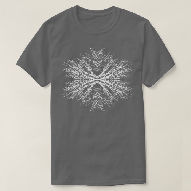 Camiseta natureza das árvores (Frente do Design)