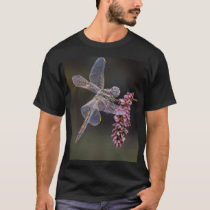 Camiseta Natureza das Asas Insetas Dragonfly