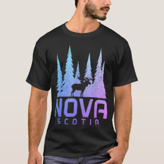 Camiseta Natureza de Alce da Nova Escócia