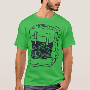 Camiseta Natureza Dentro A Mochila