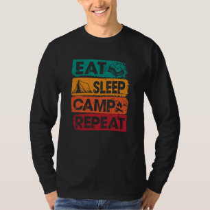 Camiseta Natureza do acampamento de caminhada