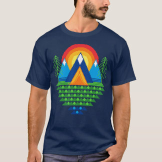 Camiseta Natureza do pixel