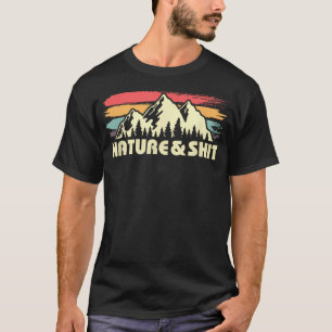 Camiseta Natureza E Diversão Ao Ar Livre Para