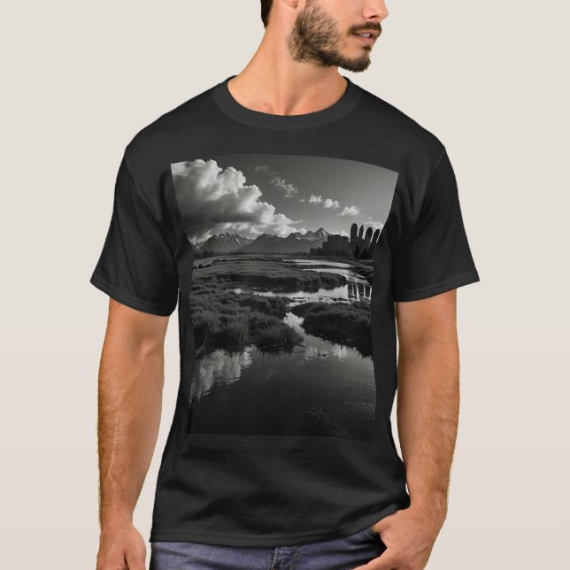 Camiseta Natureza e Progresso: Um Saldo Delicado (Frente)