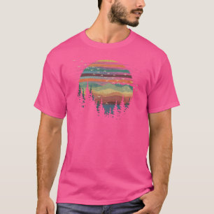 Camiseta Natureza Geométrica Víblias Sunset