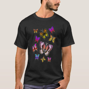 Camiseta Natureza Insetos Lepidopterist Entomologia Linda B