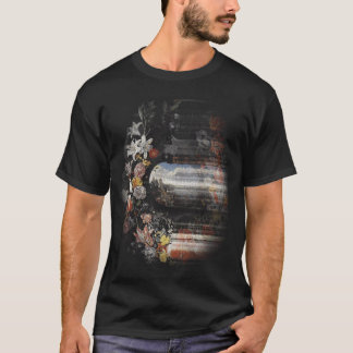 Camiseta Natureza-Morta Barroca com Falha Cibernética