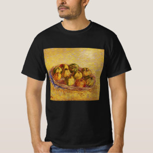Camiseta Natureza Morta, Cesto de Maçãs por Vincent van Gog