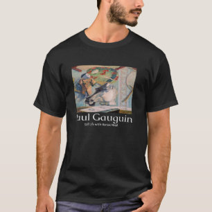 Camiseta Natureza Morta com Cabeça de Cavalo Arte Gráfico d