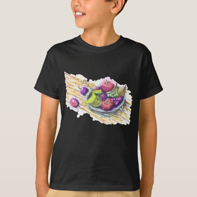 Camiseta Natureza Morta de Frutas (Frente)