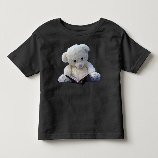 Camiseta Natureza-morta, Teddy, Branco (Frente)