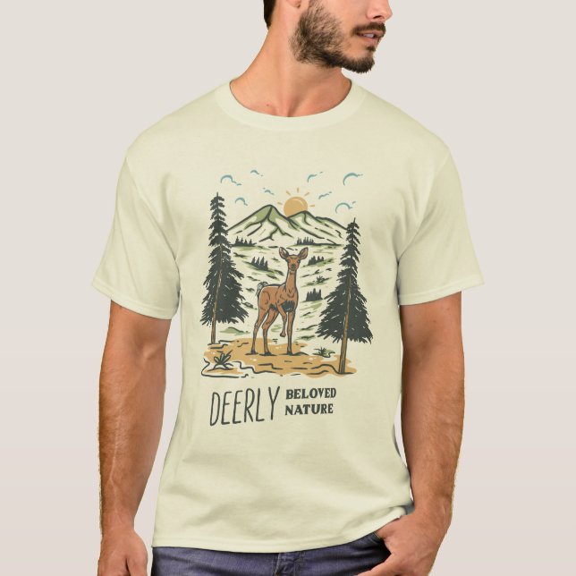 Camiseta Natureza Muito Amada (Frente)