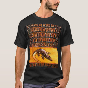 Camiseta NATUREZA SELVAGEM - Coleção de design CROCODILE-DI
