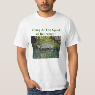 Camiseta Natureza selvagem do Humor Lake Turtle