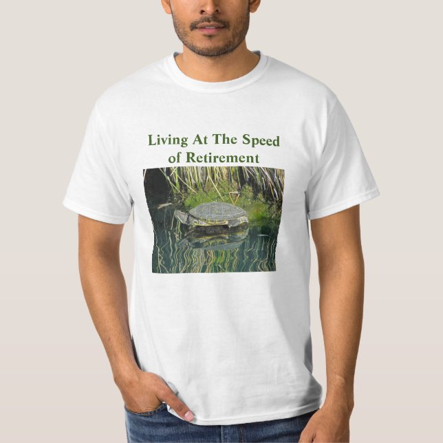 Camiseta Natureza selvagem do Lago Humor Turtle (Frente)
