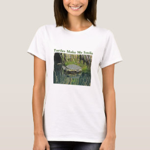 Camiseta Natureza Selvagem do Lago Turtle
