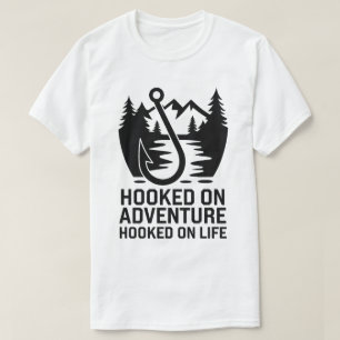 Camiseta Natureza Selvagem Exterior: Gráfico da aventura do