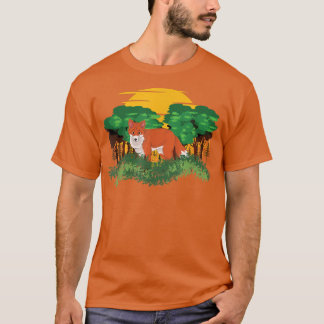 Camiseta Natureza Selvagem Florestas Solares Amante de os a