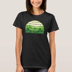 Camiseta Natureza Selvagem Retro Árvores Vida Selvagem ao A