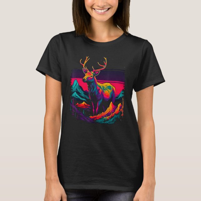 Camiseta Natureza  Veado (Frente)