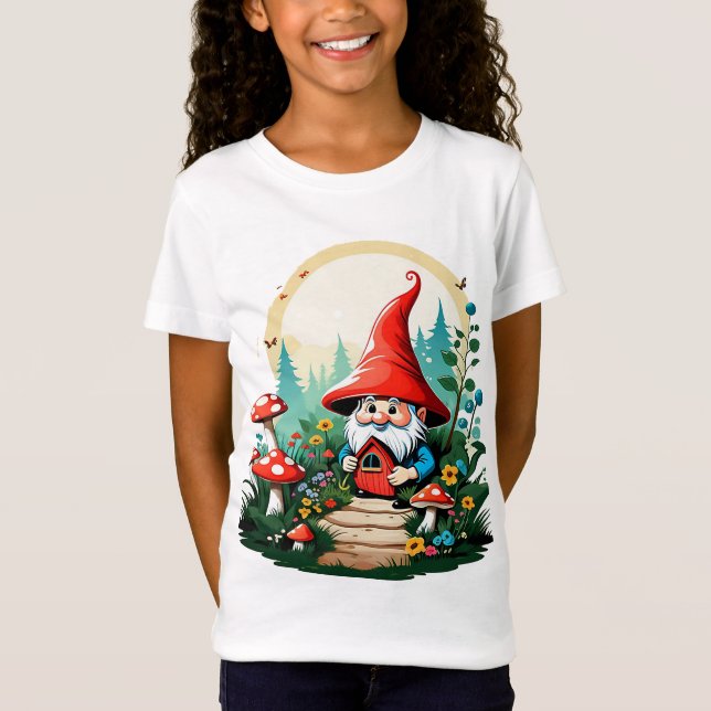 Camiseta Natureza Whimsical (Frente)