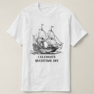 Camiseta Nau Caravela de Colombo
